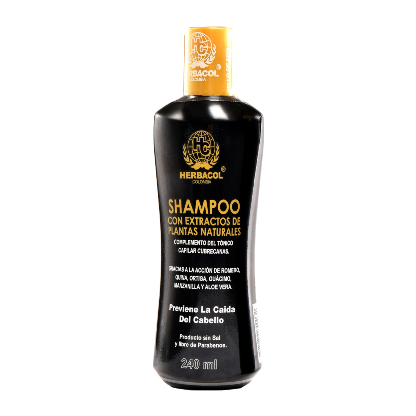 Shampoo con Extracto de Plantas (240 ml)