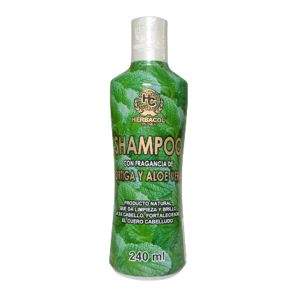 Shampoo con Ortiga y Aloe Vera (240 ml)