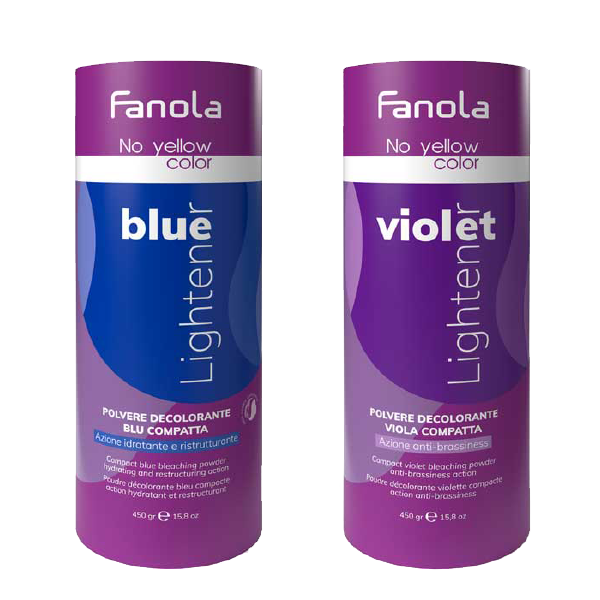 Polvo Decolorante Compacto Vegano, Azul o Violeta - No Yellow (450gr)