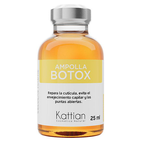 Ampolla Botox Células Madre 25ml Kattian – Reparación intensiva y revitalización capilar