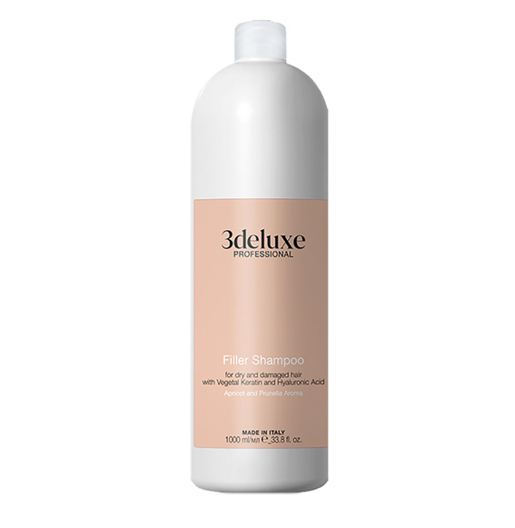 Shampoo Filler 3Deluxe – Reparación y relleno de la fibra capilar